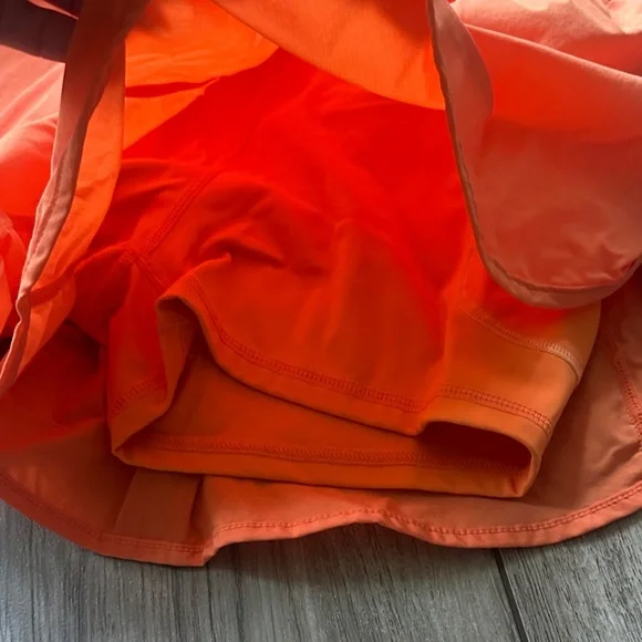 Orange Active Romper/Shortsie - Picture 3 of 6